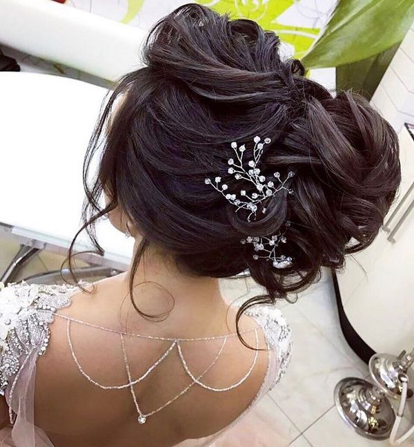 Elstile Long Wedding Hairstyle Inspiration