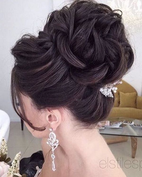 Elstile Long Wedding Hairstyle Inspiration