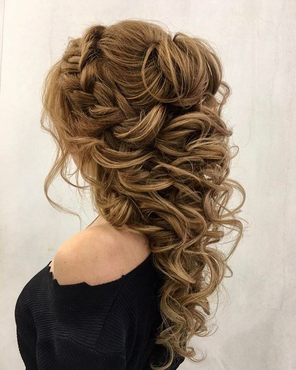 Elstile Long Wedding Hairstyle Inspiration