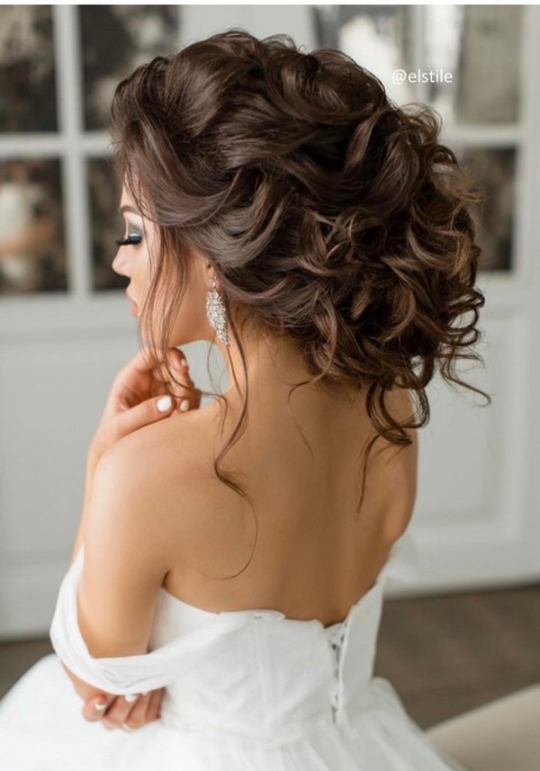 Elstile Long Wedding Hairstyle Inspiration