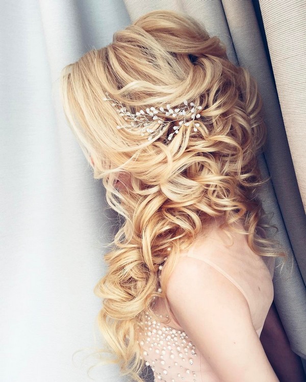 Elstile Long Wedding Hairstyle Inspiration