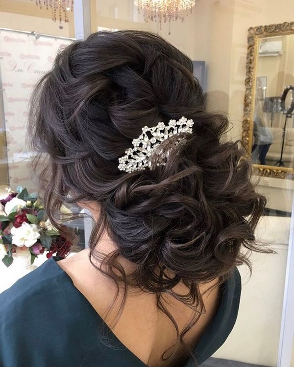 Elstile Long Wedding Hairstyle Inspiration