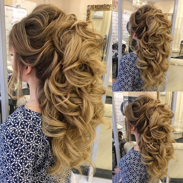 Elstile Long Wedding Hairstyle Inspiration