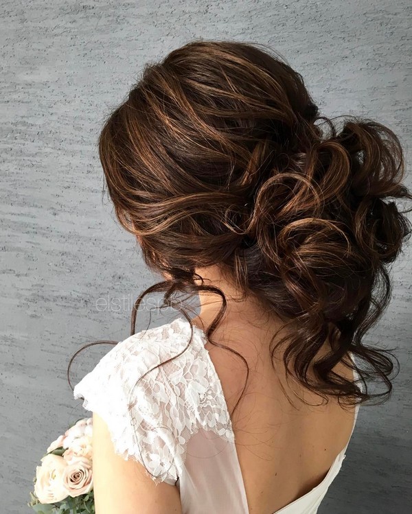 Elstile Long Wedding Hairstyle Inspiration