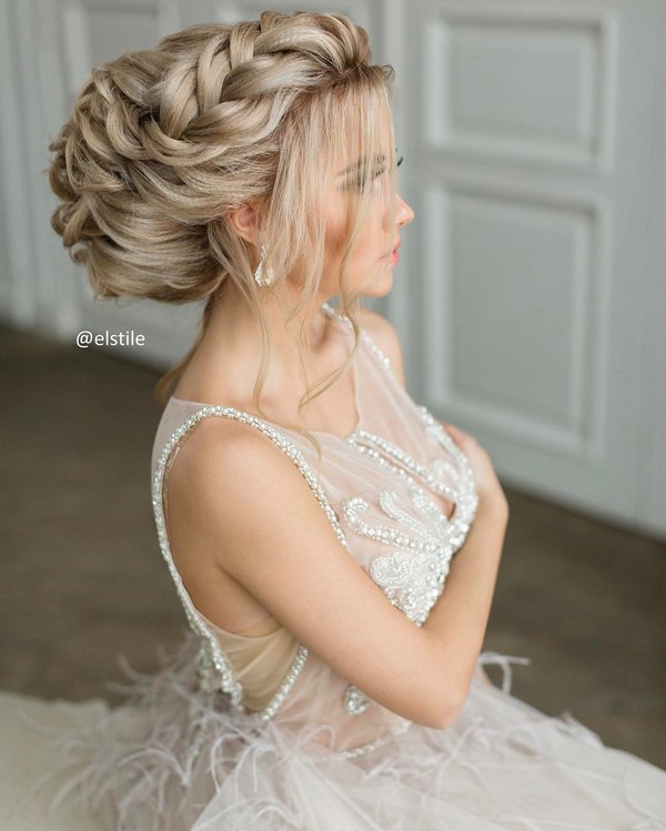 Elstile Long Wedding Hairstyle Inspiration