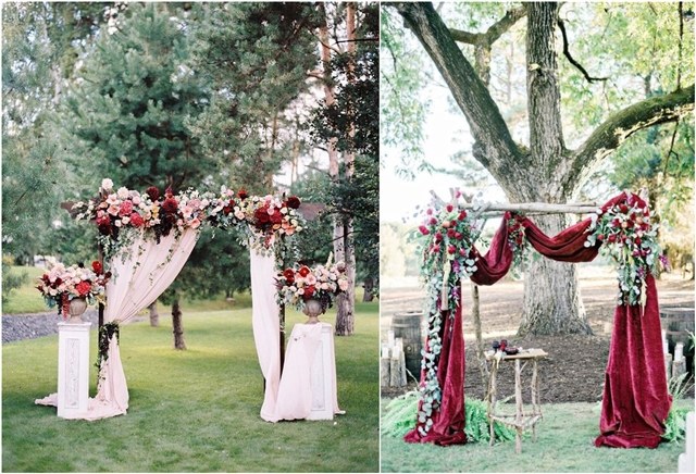 45 Amazing Wedding Ceremony Arches And Altars To Get Inspired Deer