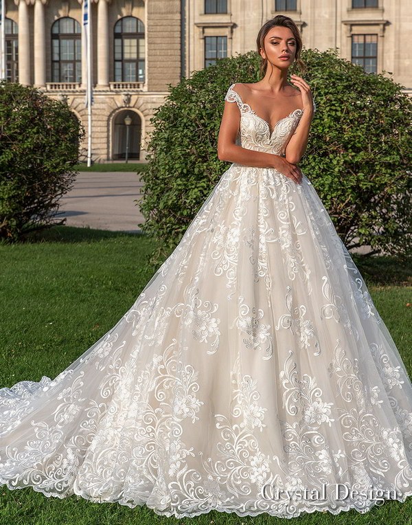 Crystal Design Wedding Dresses 2018 - Royal Garden Collection - Deer ...