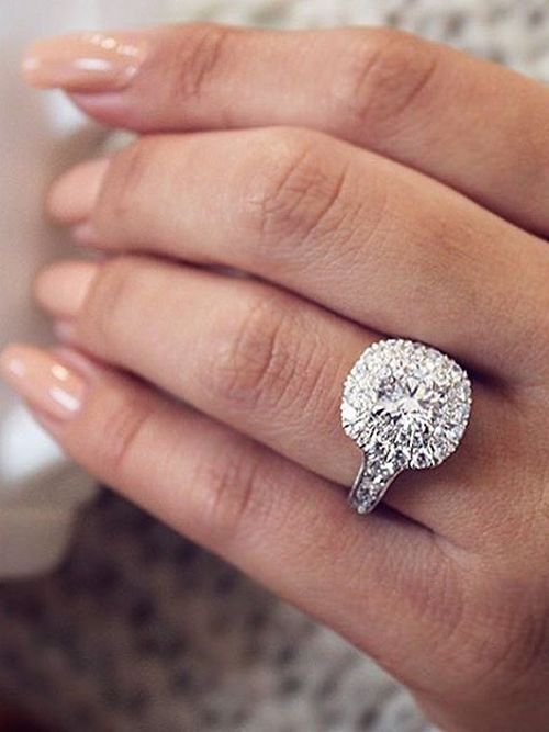 Engagement ring and wedding rings from Jean Pierre Jewelers 22