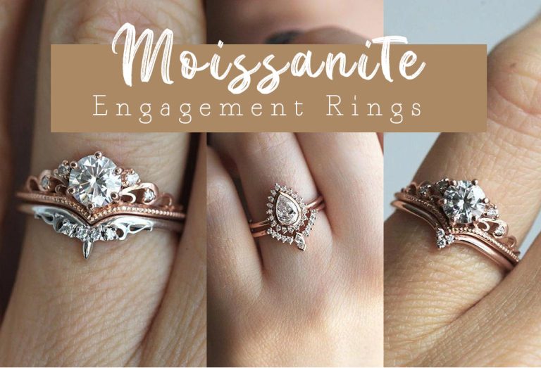 Moissanite Engagement Rings 768x523 