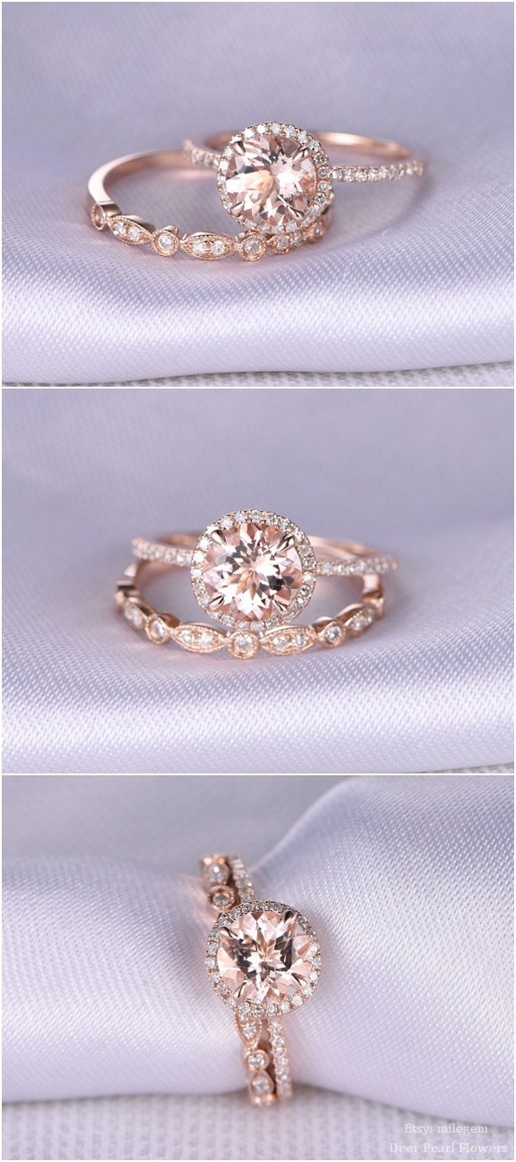 Art Deco diamond engagement ring