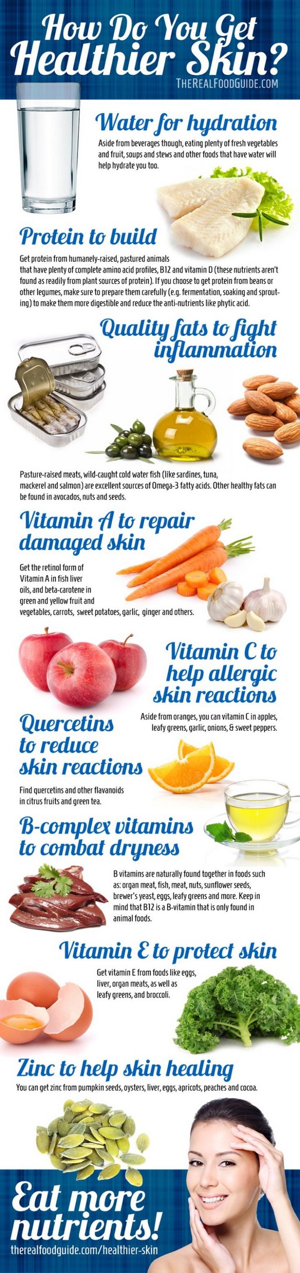 How Do You Get Healthier Skin via The Real Food Guide