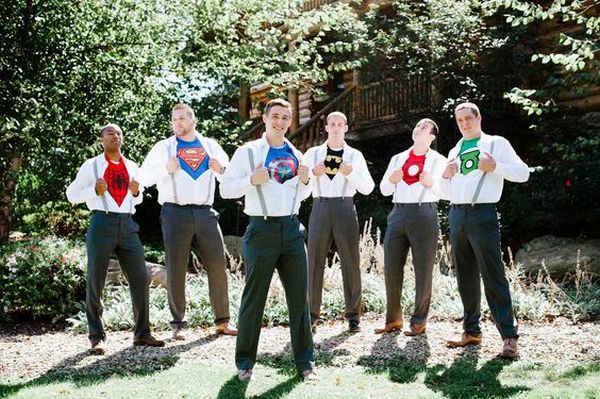 funny groomsmen wedding photo ideas 5