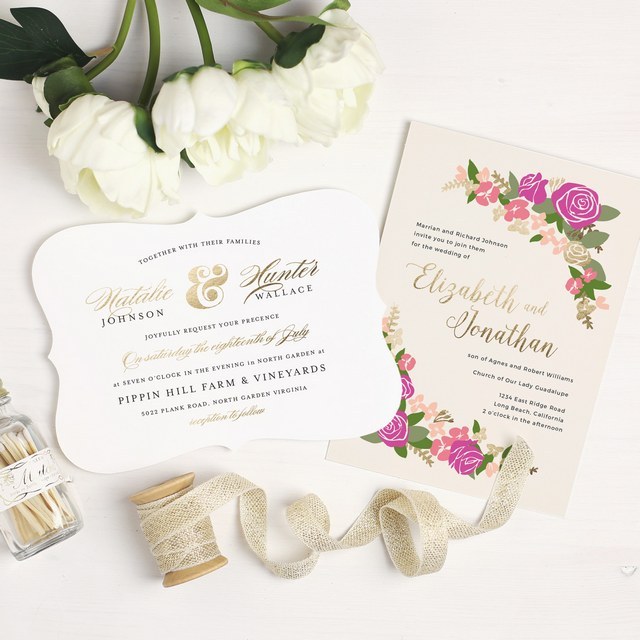 How to Create Wedding Invitations Online 10 Basic invite Wedding Invitation Set