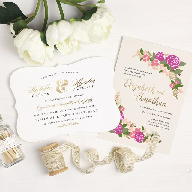 Basic invite Wedding Invitation Set 