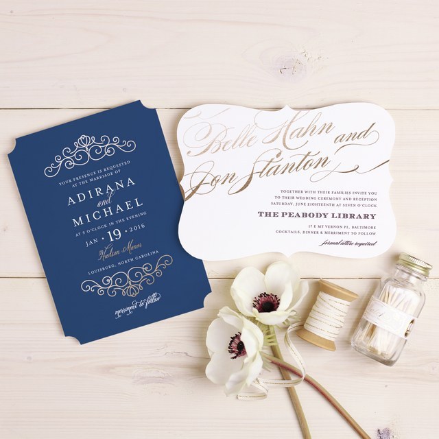 Basic invite Wedding Invitation Set 