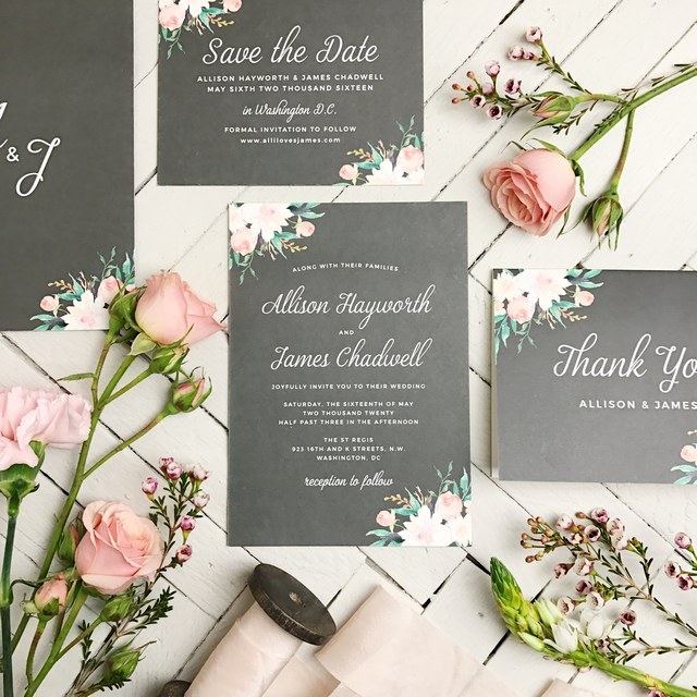 Basic invite Wedding Invitation Set 