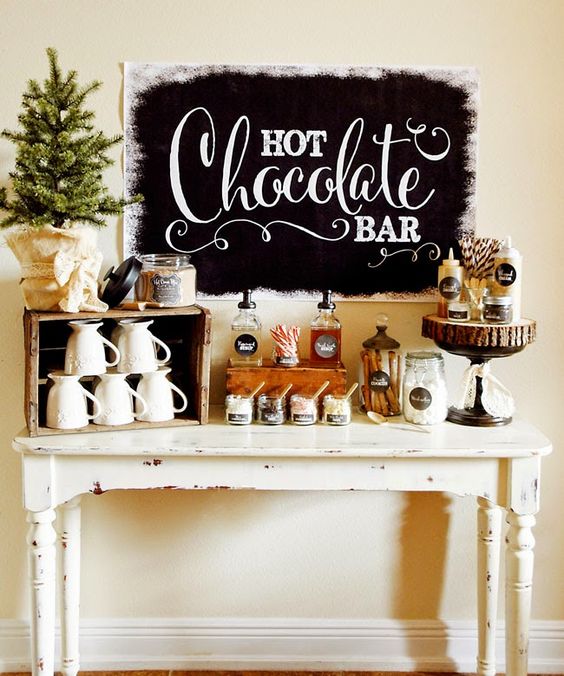 Hot Chocolate Bar