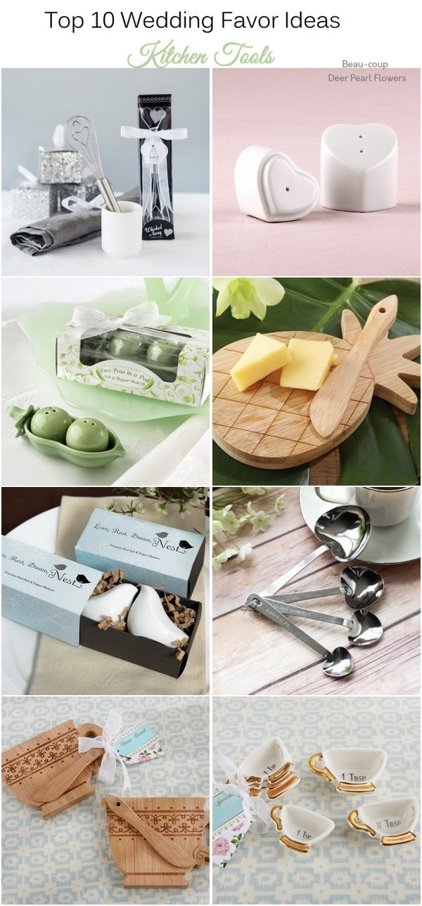 Wedding kitchen tools favors