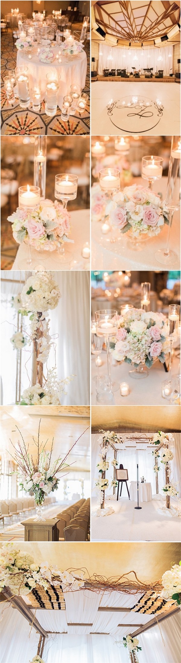 blush and ivory wedding ideas