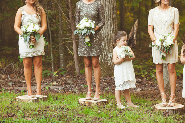 vintage short bridesmaid dresses