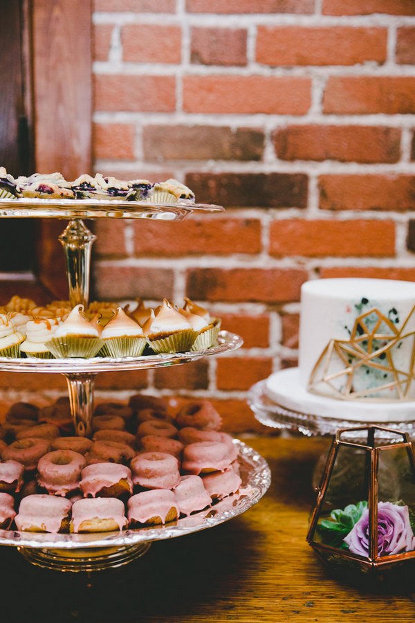 vintage wedding cookies bar