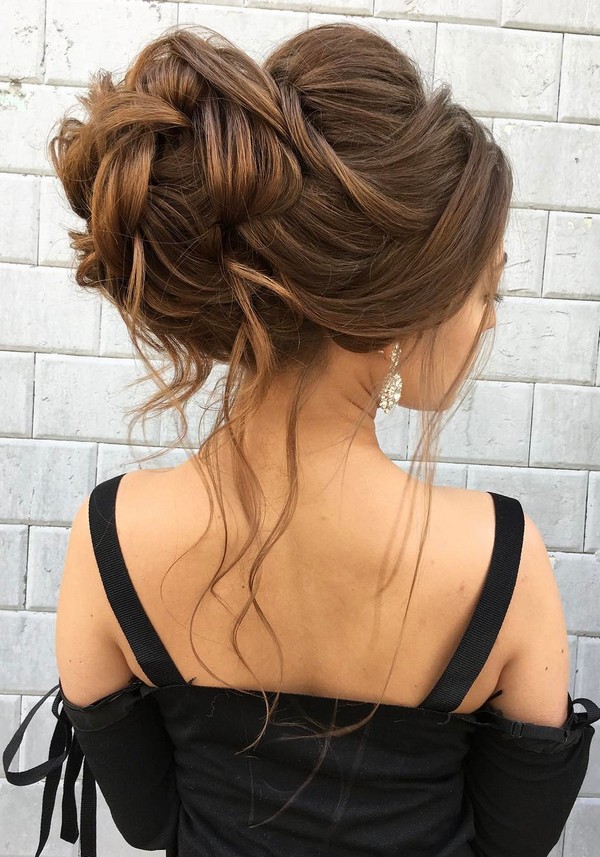 Elstiles Long Wedding Updo Hairstyles