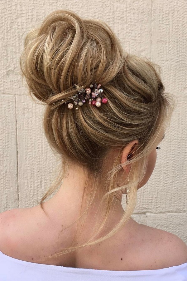 Elstiles Long Wedding Updo Hairstyles