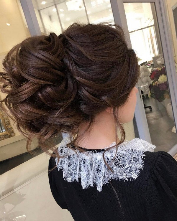 Elstiles Long Wedding Updo Hairstyles