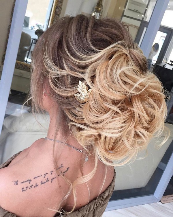 Elstiles Long Wedding Updo Hairstyles