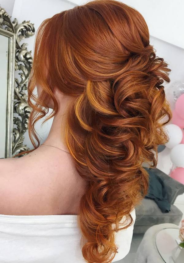 50 Long Wedding Hairstyles from 5 Best Instagram Hairstylists 9 Elstilespb Long Wedding Hairstyles