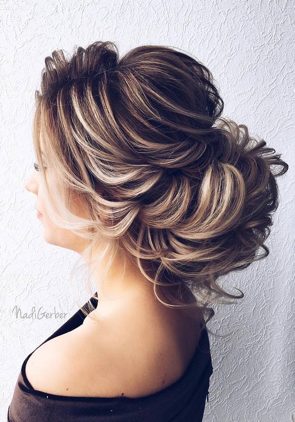 Nadi Gerber Wedding Updo Hairstyles 