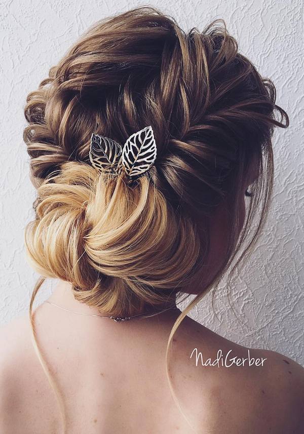 Nadi Gerber Wedding Updo Hairstyles 