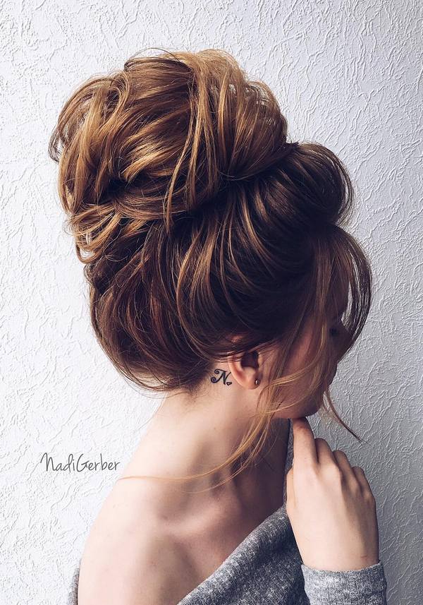 Nadi Gerber Wedding Updo Hairstyles 