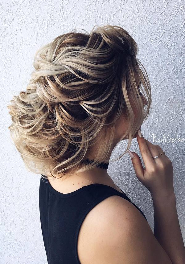 Nadi Gerber Wedding Updo Hairstyles 