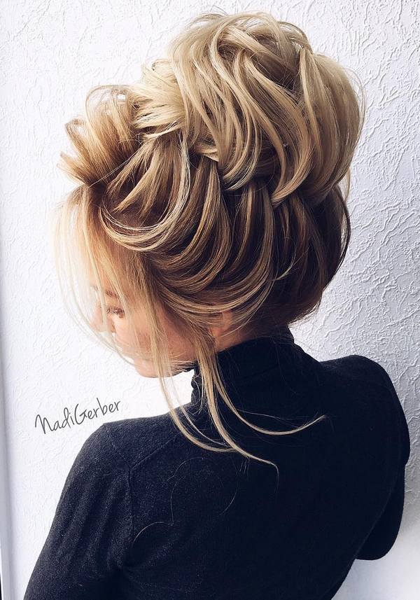 Nadi Gerber Wedding Updo Hairstyles 