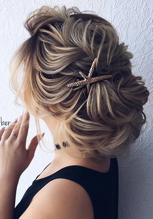 Nadi Gerber Wedding Updo Hairstyles 