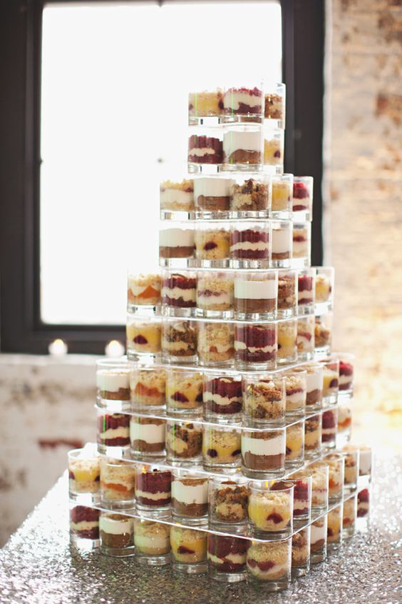 Shot Glass Wedding Dessert