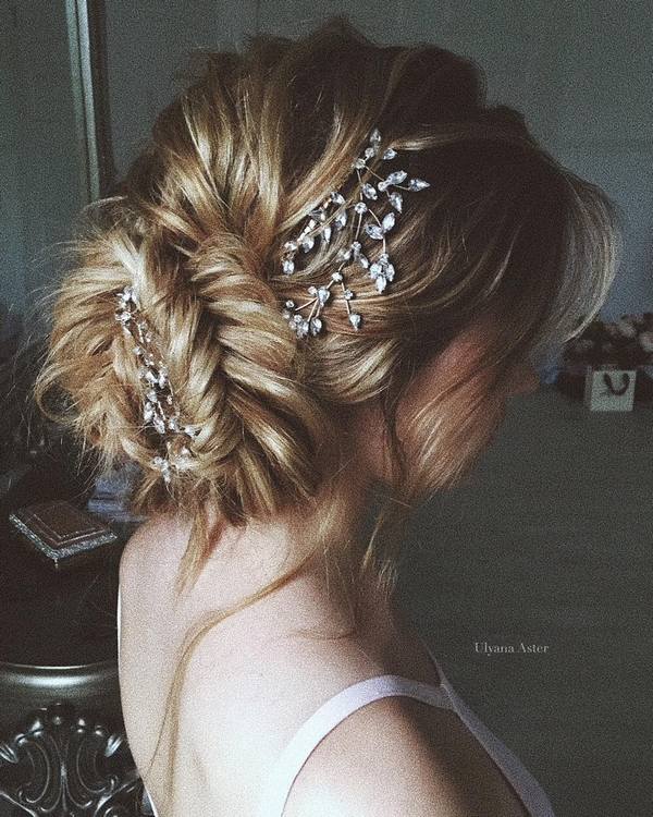 Ulyana Aster Long Wedding Hairstyles 