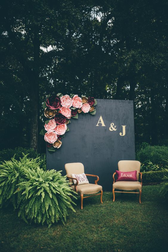 20 Best of Wedding Backdrop Ideas from Pinterest - Deer Pearl Flowers