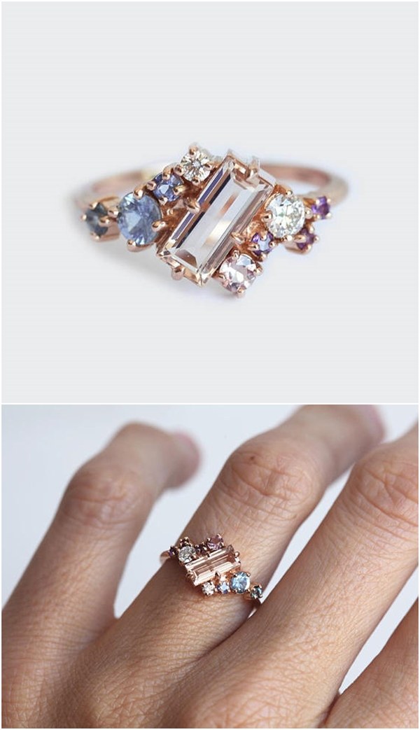 Baguette Engagement Ring