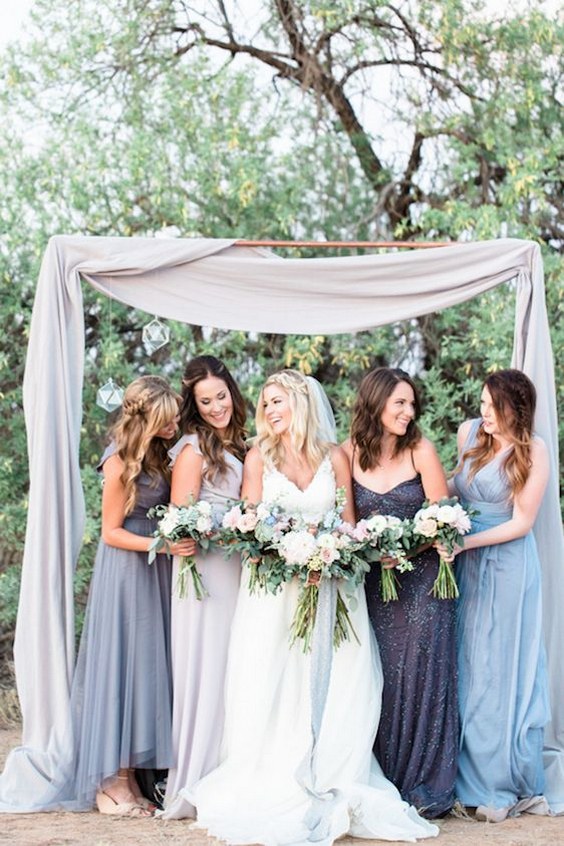 Dusty Blue + Copper Dream Wedding Ideas