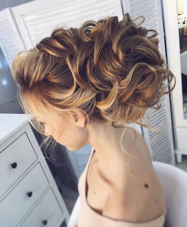 Long wedding updo hairstyles from tonyastylist 