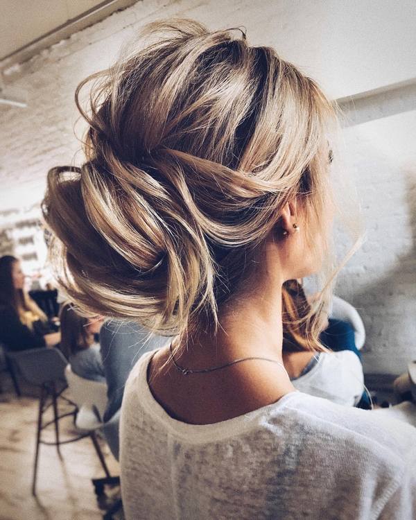 Long wedding updo hairstyles from tonyastylist 