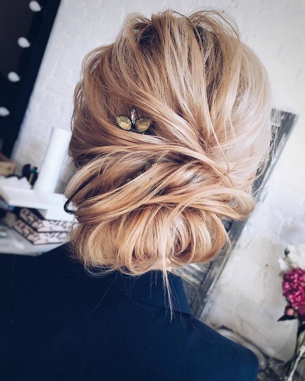 Long wedding updo hairstyles from tonyastylist 