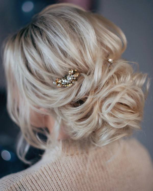 Long wedding updo hairstyles from tonyastylist 