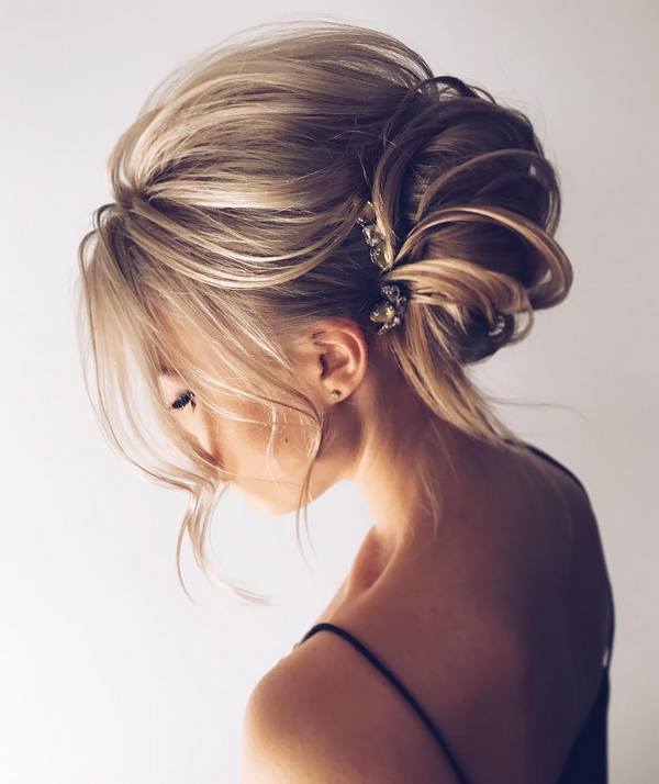 Long wedding updo hairstyles from tonyastylist 