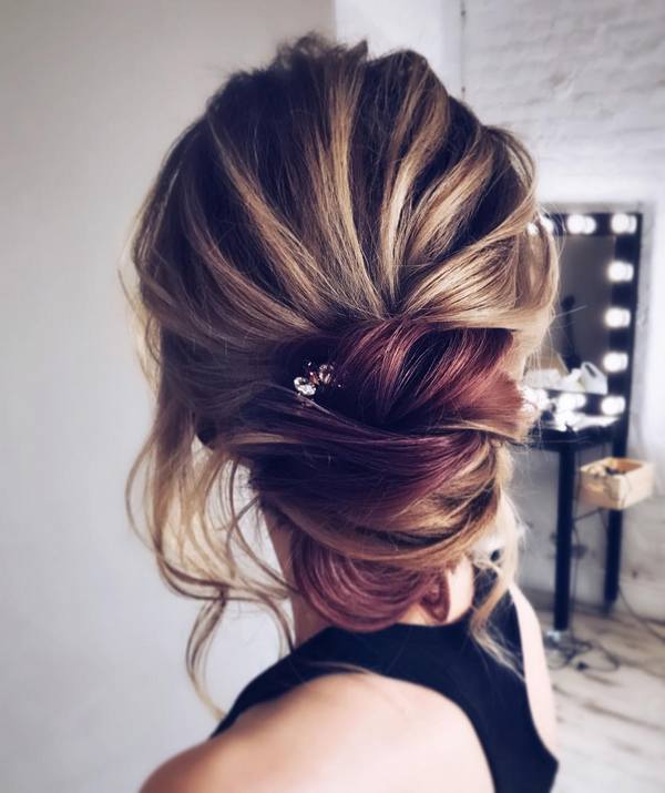 Long wedding updo hairstyles from tonyastylist 