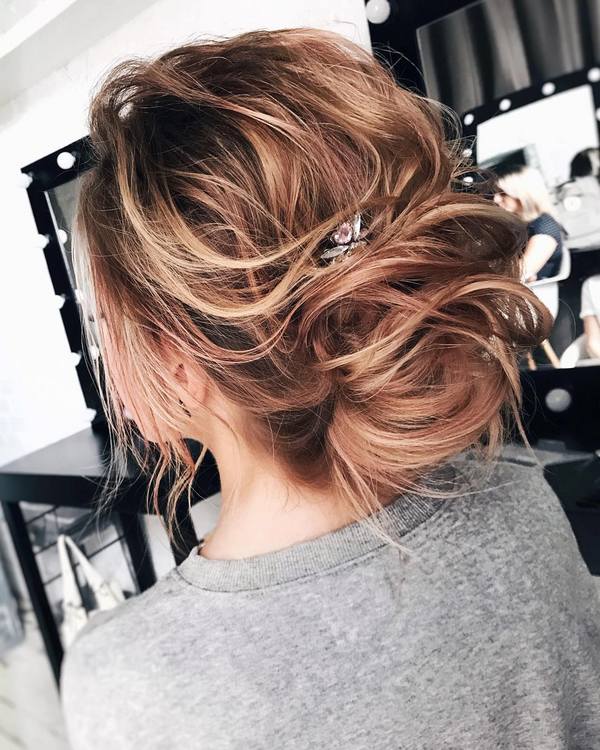 Long wedding updo hairstyles from tonyastylist 