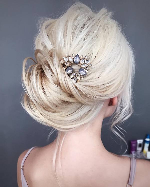 Long wedding updo hairstyles from tonyastylist 