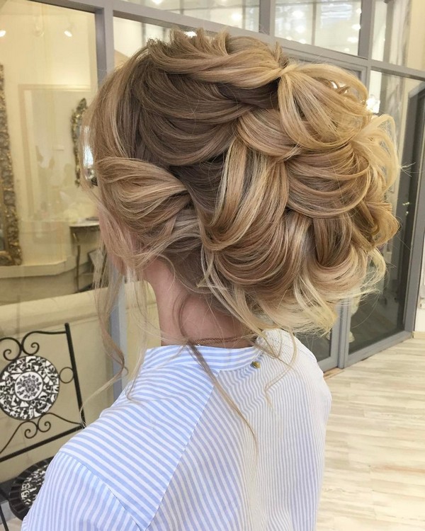 Long wedding updos and hairstyles from Elstile 